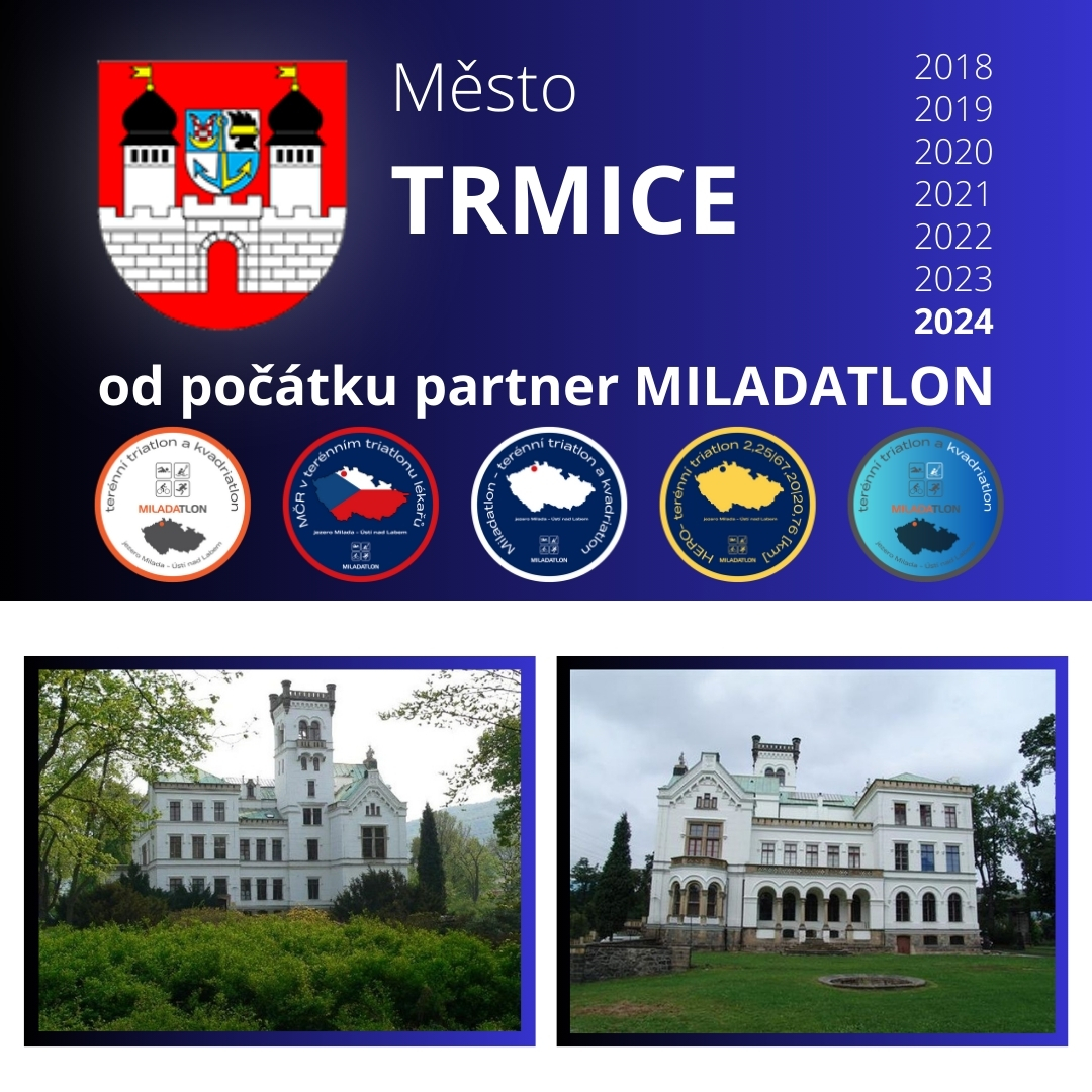 MěstoTrmice stálý partner Strabag Rail Miladatlon, terénní triatlon a kvadriatlon